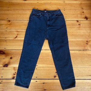 Black (lighter washed) BDG Mom jeans from UO